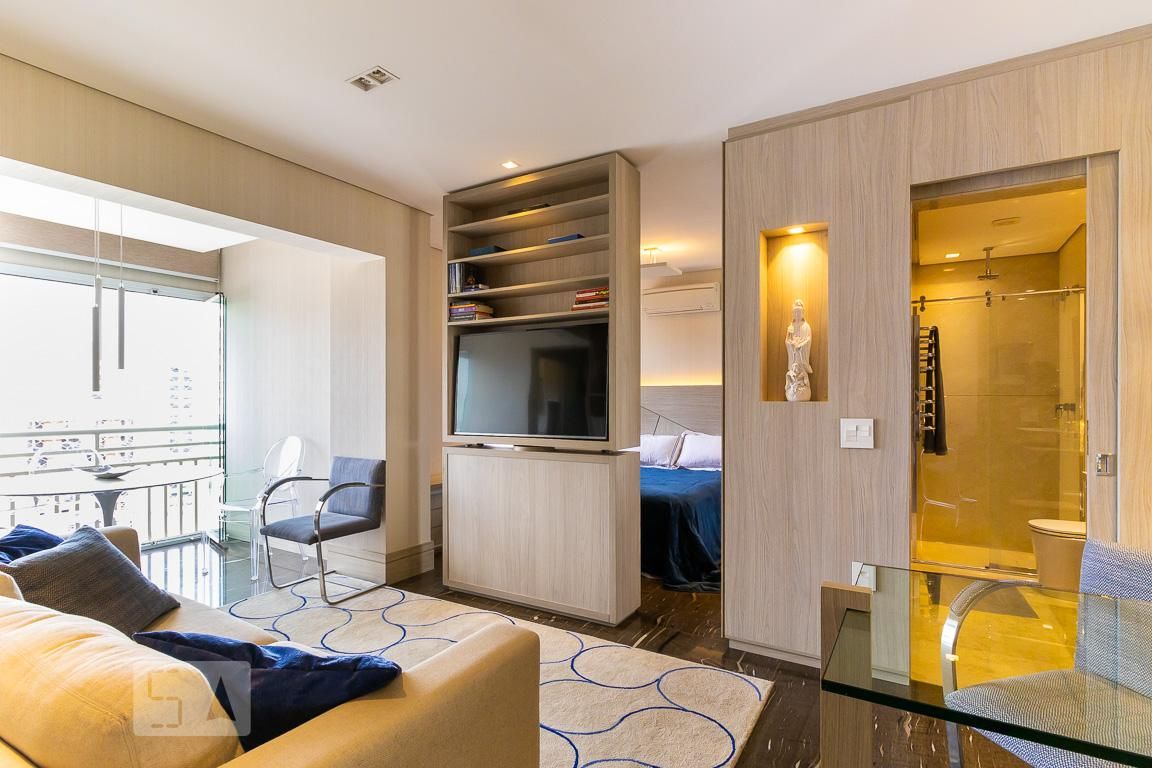 Apartamento à Venda - Centro, 1 Quarto,  50 m2 em , Campinas - sp | SoloBR